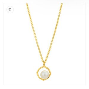 Aahi Gold-Plated Necklace from Amaaya Jewelry | 16-18 in chain